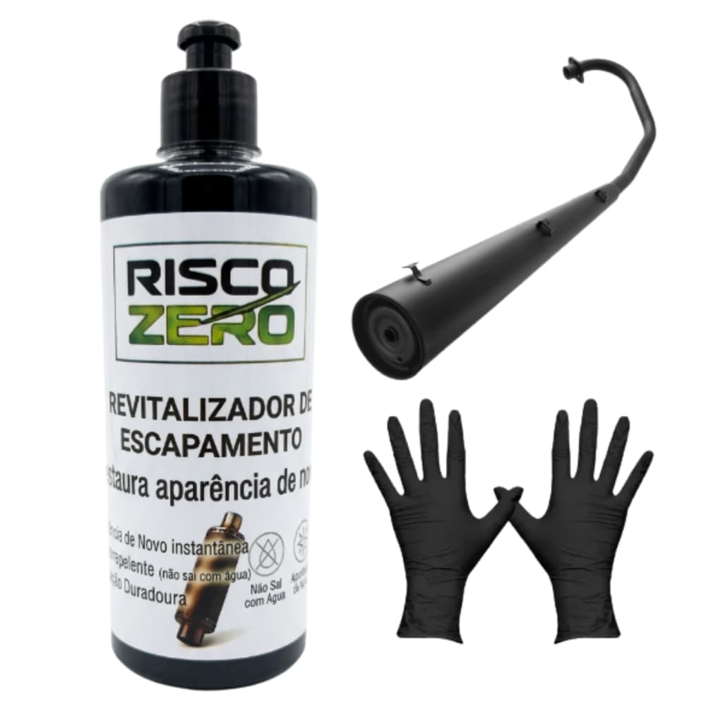 Recuperador de Escapamento de Moto, Preteador, Restaurador