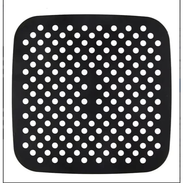 Tapete Silicone Airfryer 18,5cm Anti Sujeira Fácil Limpeza