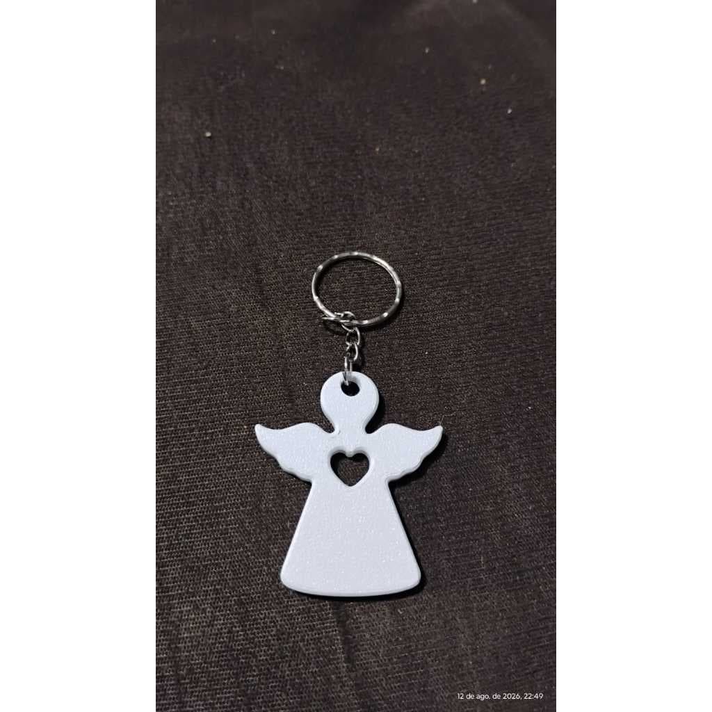 Chaveiro Decorativo Anjo da Guarda – Ideal para Presentear em Datas Especiais