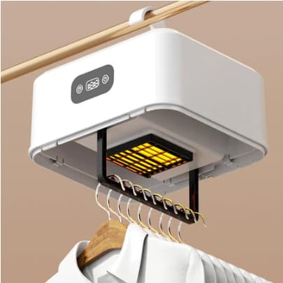 Secador Roupas Portátil Eletrico Secador Suspenso Cortina