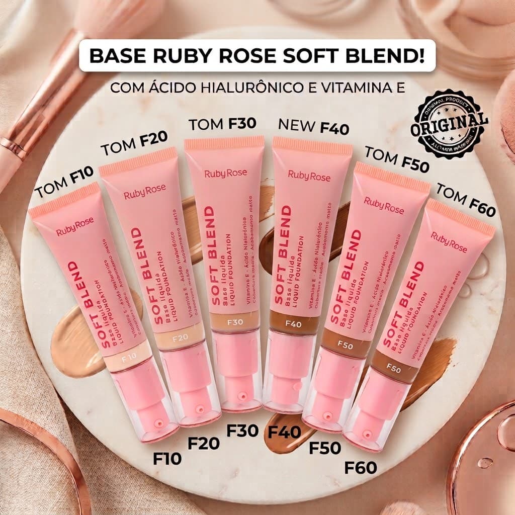 Base Liquida Soft Blend Ruby Rose HB M301