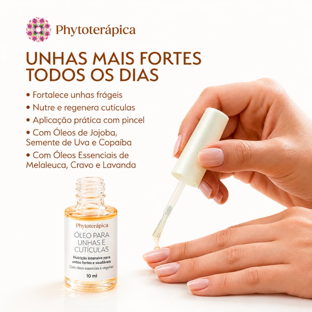 Óleo Para Unhas e Cutículas - 10ml