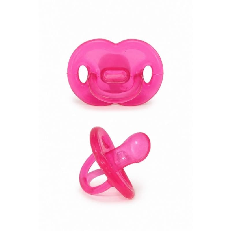 Chupeta Lolly Kinddy 6+ Meses Rosa Silicone Bico Ortodôntico – Pouquíssimo Uso
