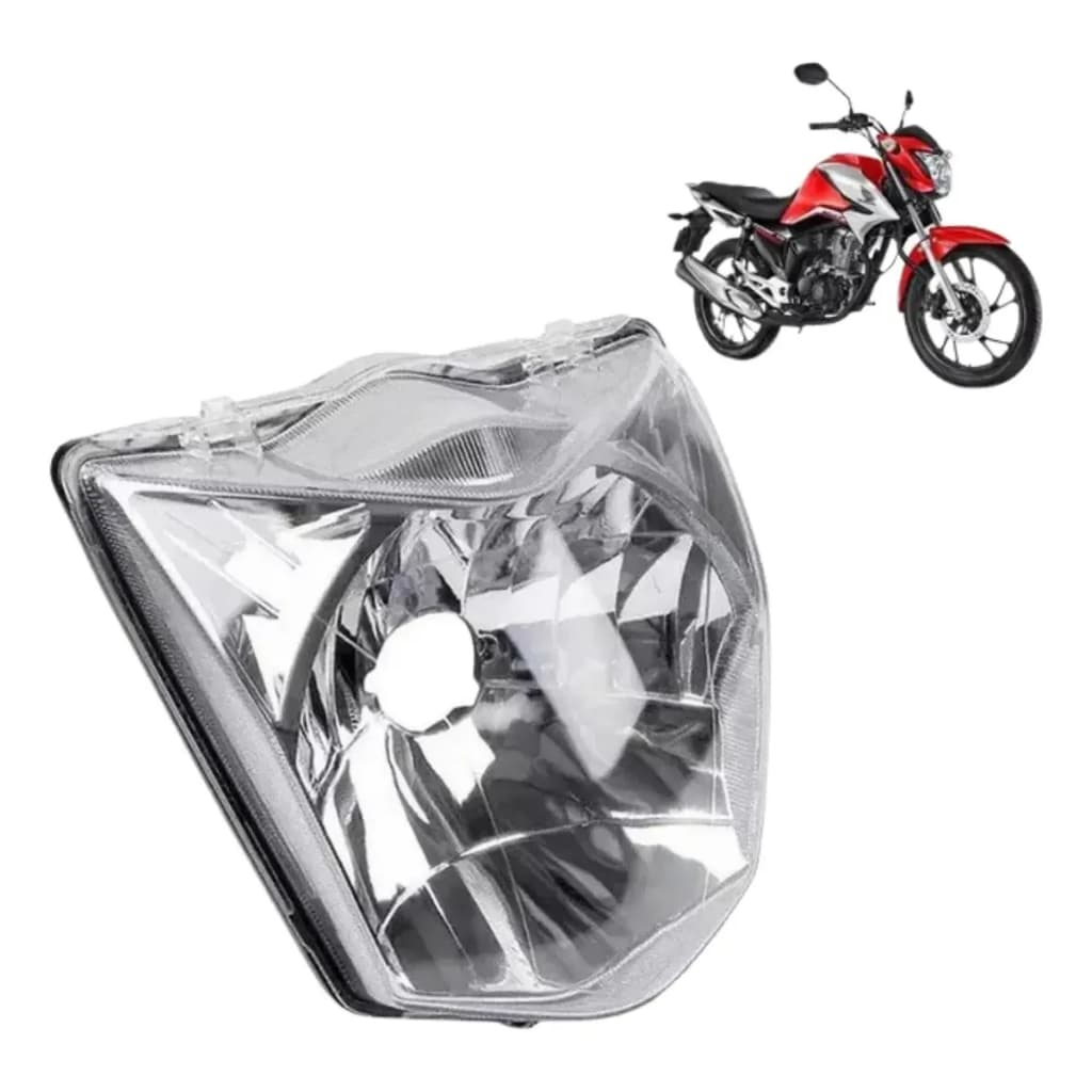 Bloco Óptico Farol Globo CG Titan Fan 125 150 160 2014 a 2023