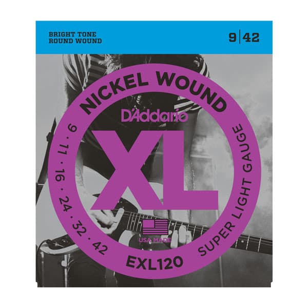 Encordoamento Daddario Para Guitarra 009 EXL120