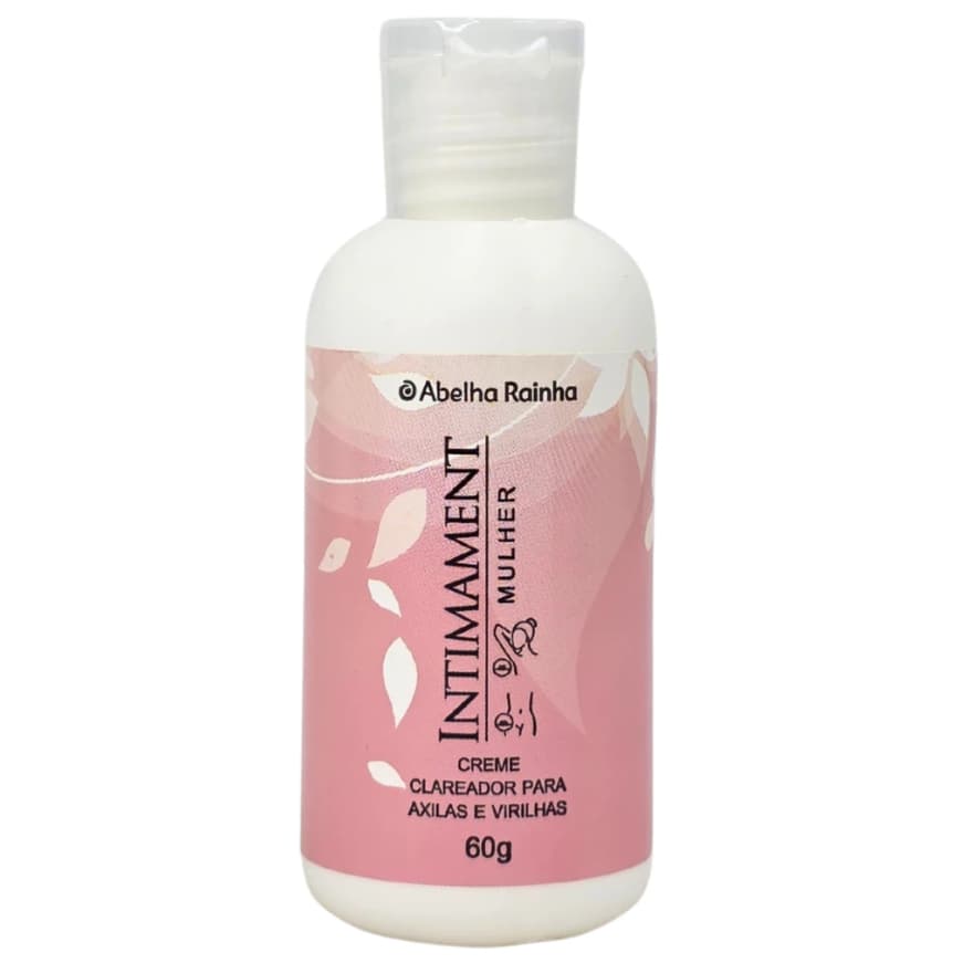 ABELHA RAINHA INTIMAMENTE MULHER CREME CLAREADOR PARA AXILAS E VIRIL 60gHAS