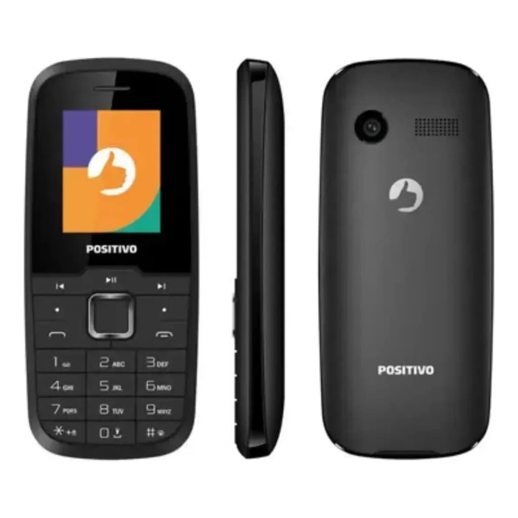 Celular Positivo P26 32MB Dual Chip 2G 32MB RAM Tela 1.8