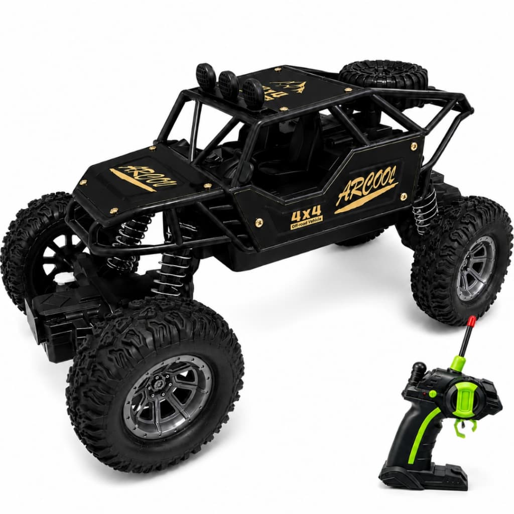 Carrinho Controle Remoto 4x4 Off Road Brinquedo Recarregável USB Infantil Menino