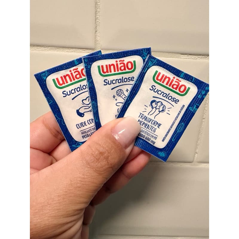 Adoçante União Sucralose em Pó Sachês – 50, 100 ou 200 Unidades