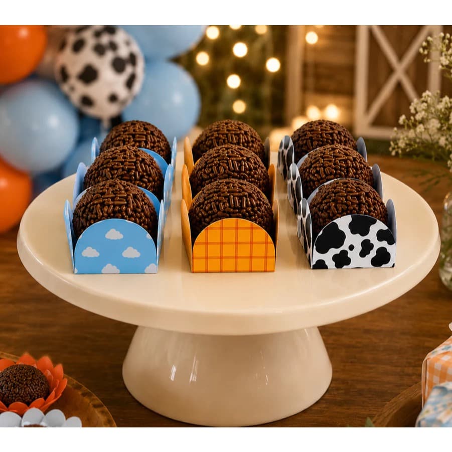 Forminhas Para Doces Toy Story 4 Pétalas 50 Unidades Brigadeiro
