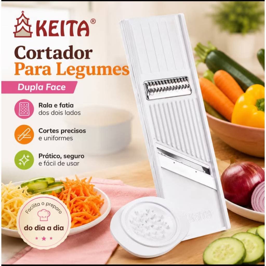 4 EM 1 DESCASCADOR E BOLEADOR DE LEGUMES/ CORTADOR DUPLA FACE