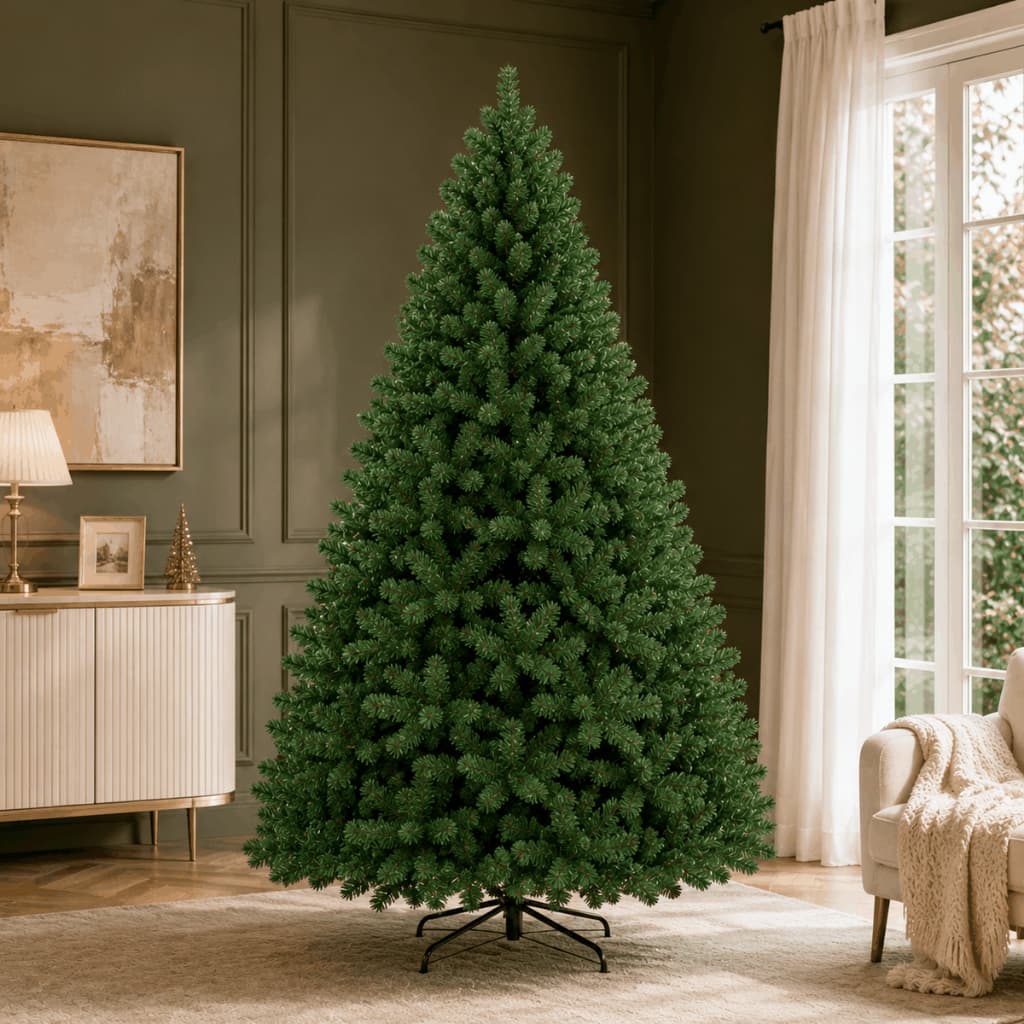 Arvore De Natal 2,10m 1200Galhos Premium Luxo Cheia Verde