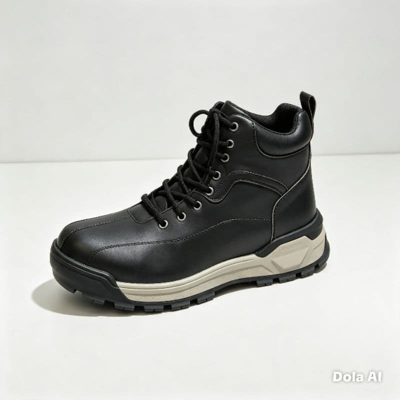 Bota Coturno adventure  Masculina Cano Médio com Sola Antiderrapante