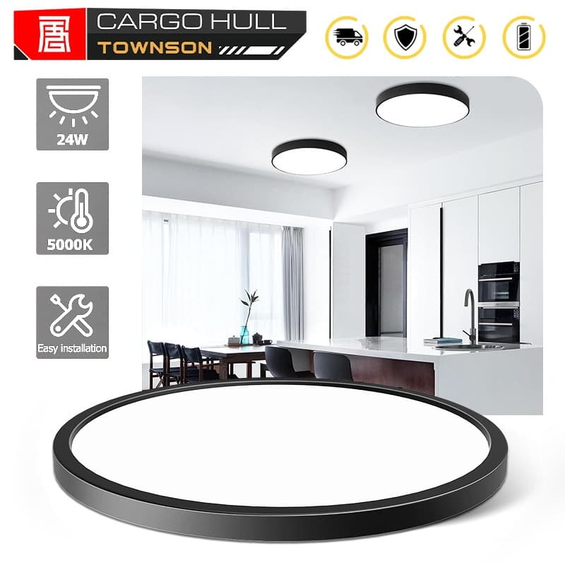 Plafon Luminária LED 3 Cores Luminária de Teto 40W 38cm 6000K Redondo P/ Ambientes Internos