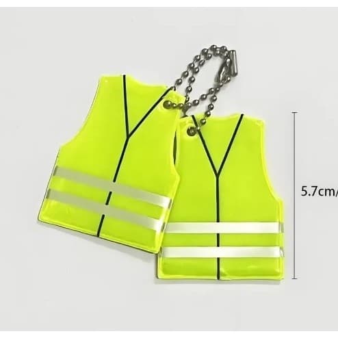 Chaveiro Mini Colete Refletivo