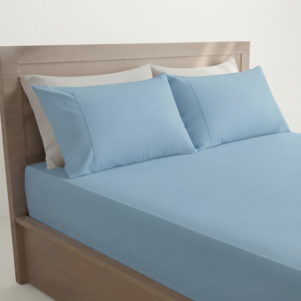 Jogo de Lençol Roupa de Cama Malha Algodão 100% com Elástico Liso e Estampado Solteiro Casal Queen King