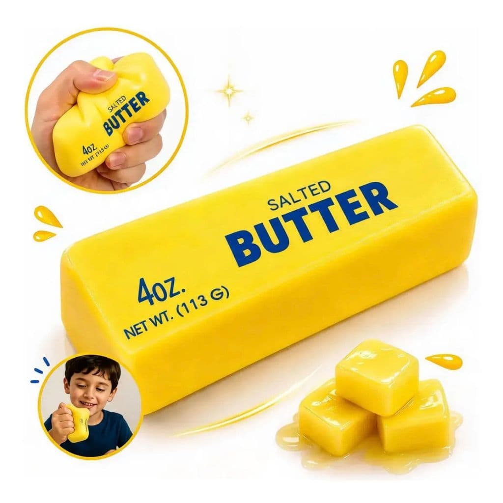 Squishy Manteiga Butter Brinquedo Sensorial Anti Estresse Macio
