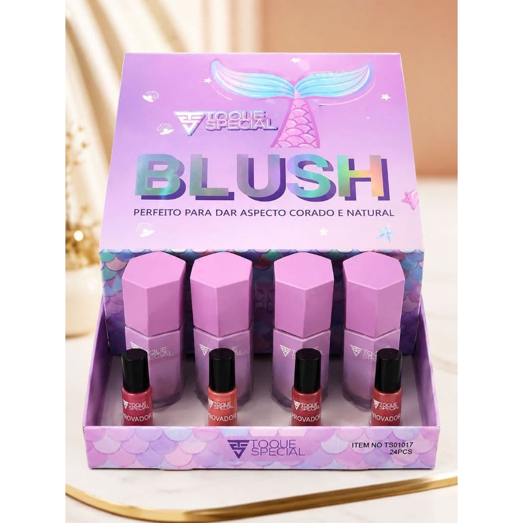 Box Com 24 Uni  Blush Perfeito Para Dar Aspecto Corado E Natural - Toque Especial