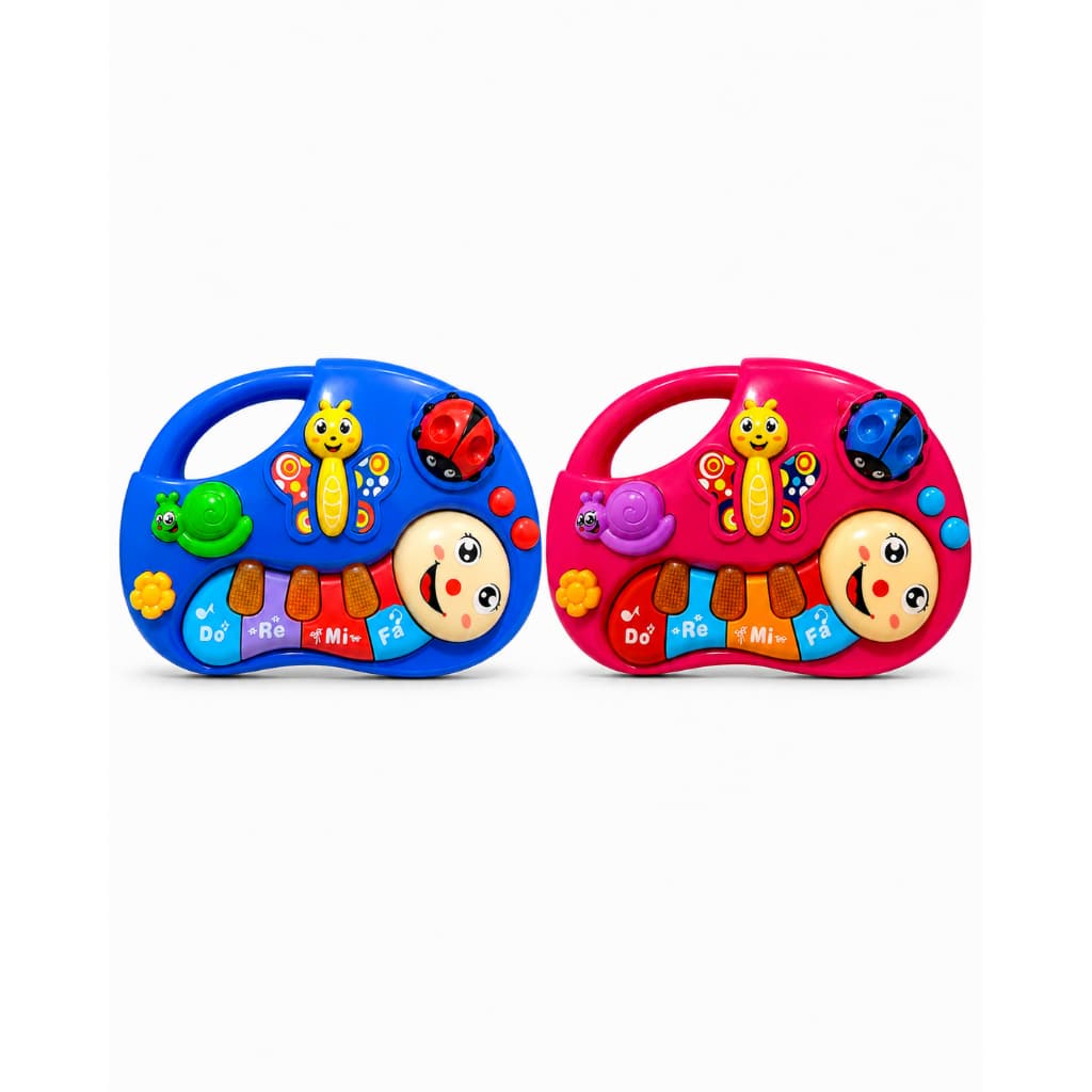 Teclado Piano Musical Infantil Estimula Imaginação e Atenção + Pilha Brinde