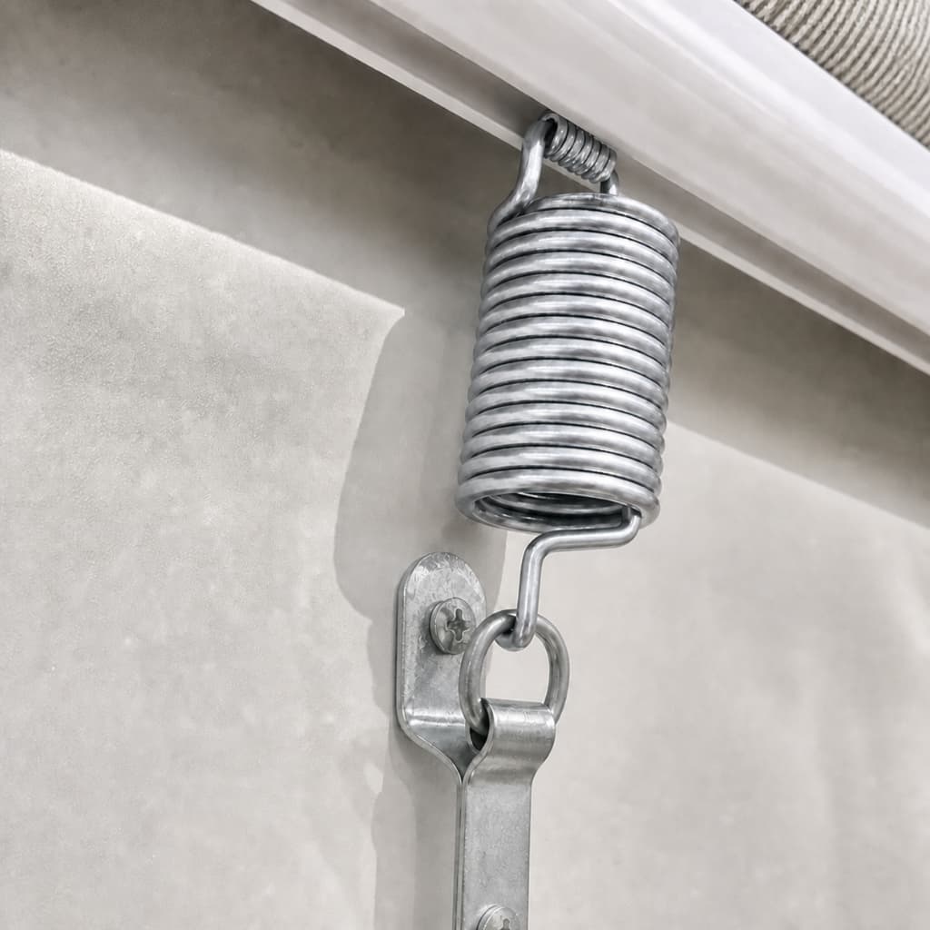Molas Fixação Para Toldo Aço Zincado Com Tubo - Kit Com 2