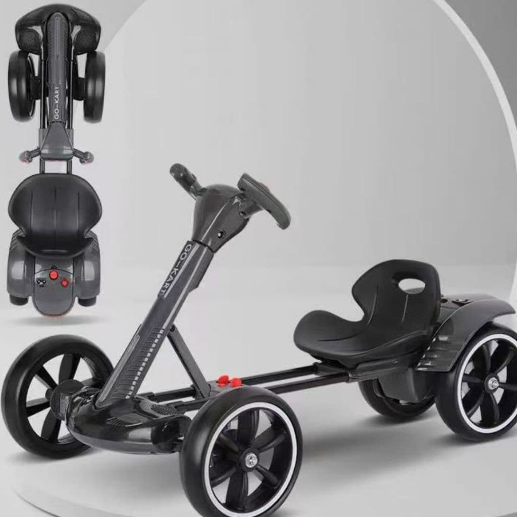 Carro Mini Kart Elétrico Infantil Esportivo Até 35-kg 8km/h