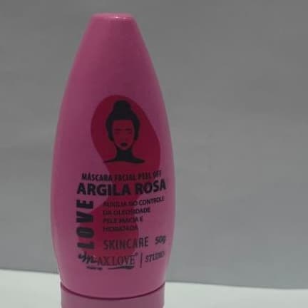 Máscara Facial Peel Off Argila Rosa Max Love – Skincare 50g
