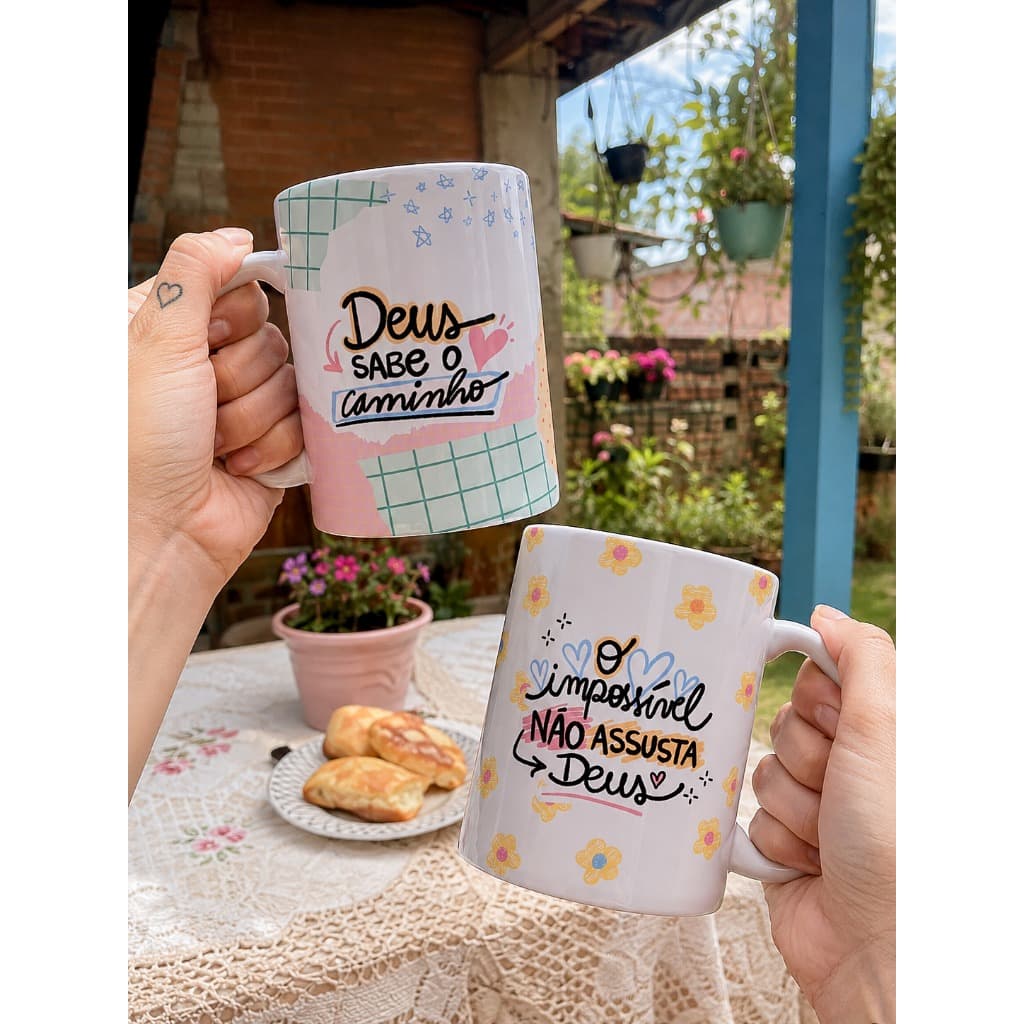 Caneca Motivacional com Frases Inspiradoras – Presente Criativo e Especial