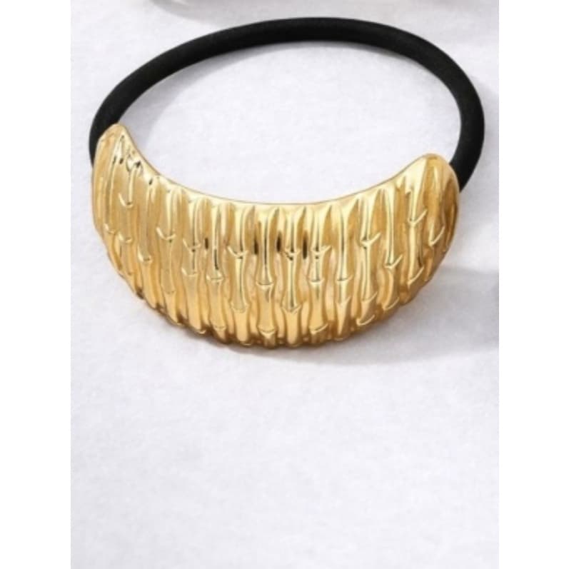 Bucha para cabelo, buxinha, buchinha, buxa, capilar, dourada, chic, chique, elegante, social, casual, festa, mulher