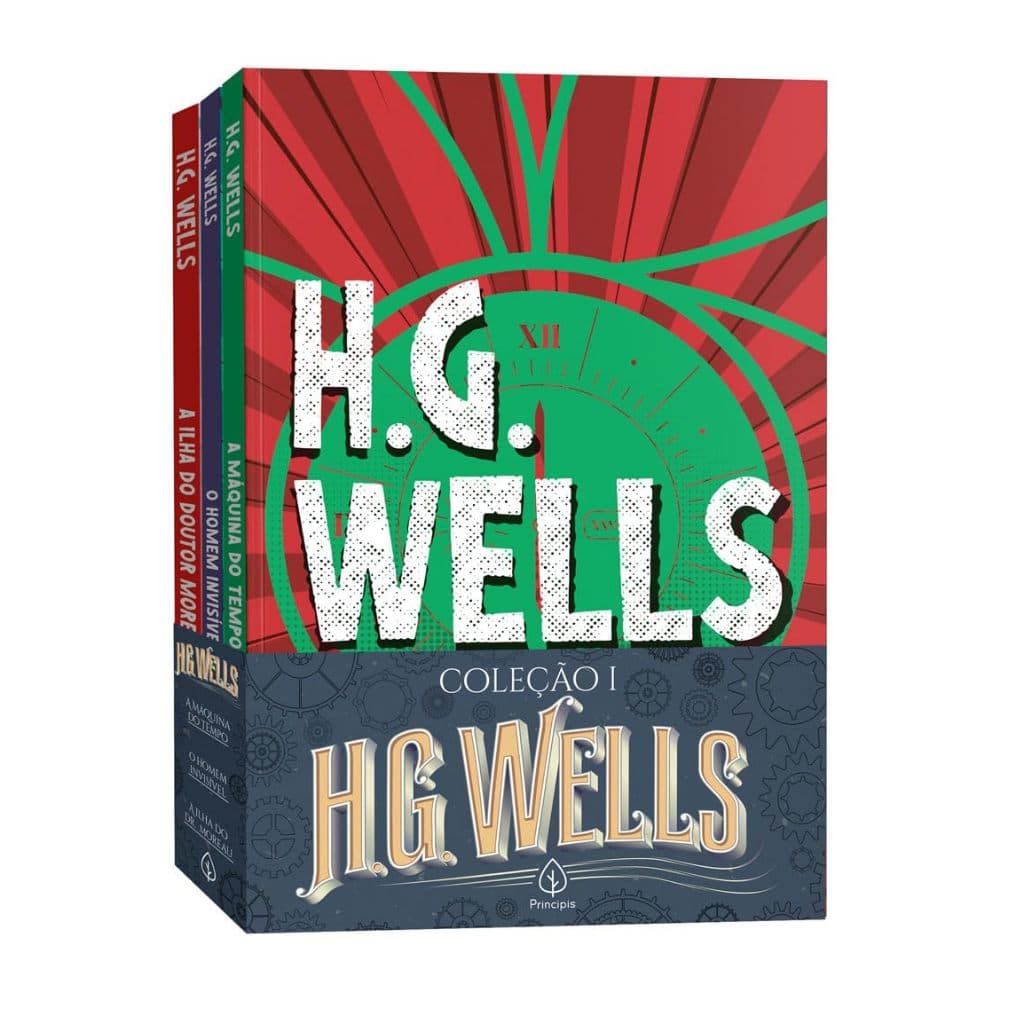 Livro Principis - Kit - H. G. Wells - Colecao I