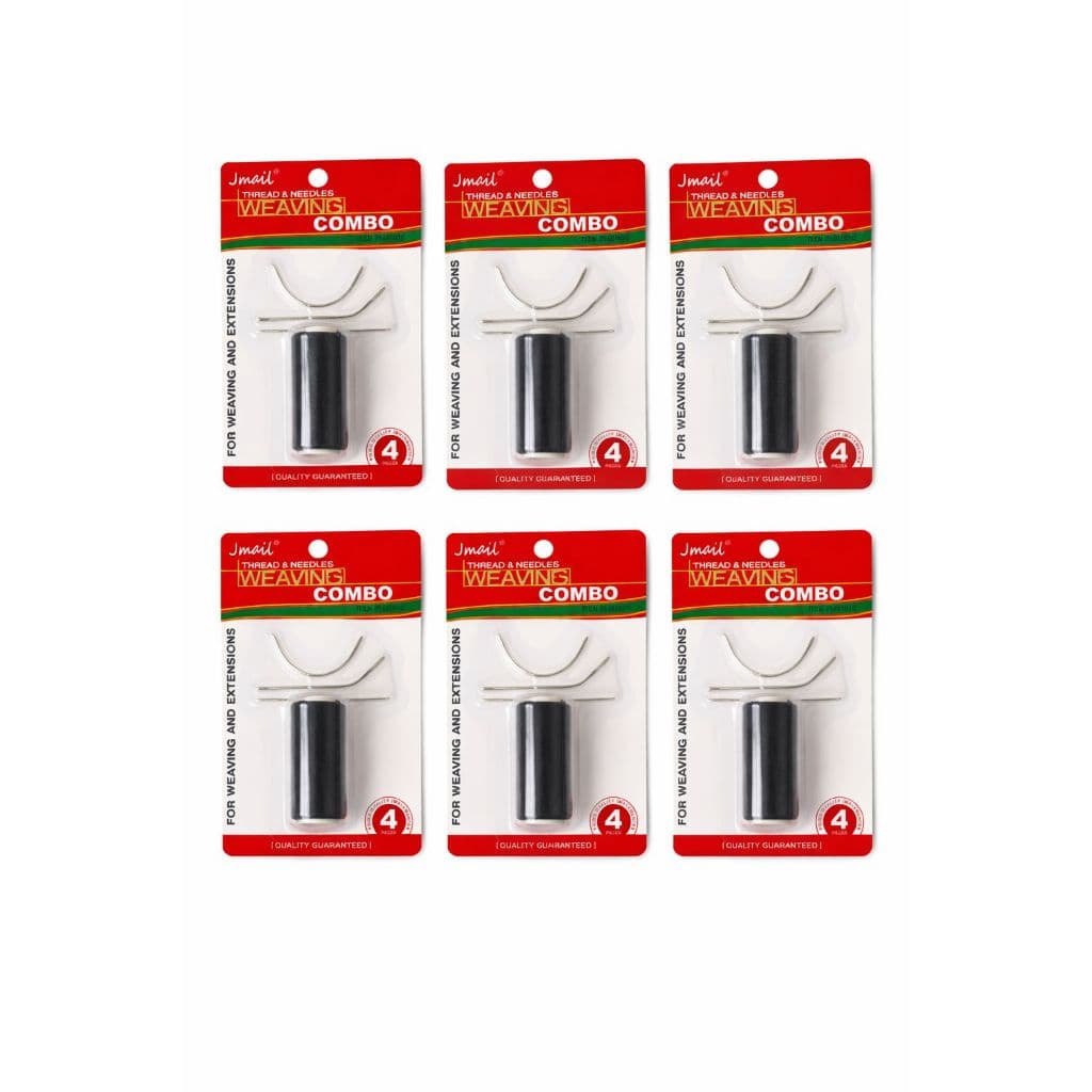 Combo com 6 Kits Agulha e Linha – Alongamento, Telas e Entrelace-Profissional
