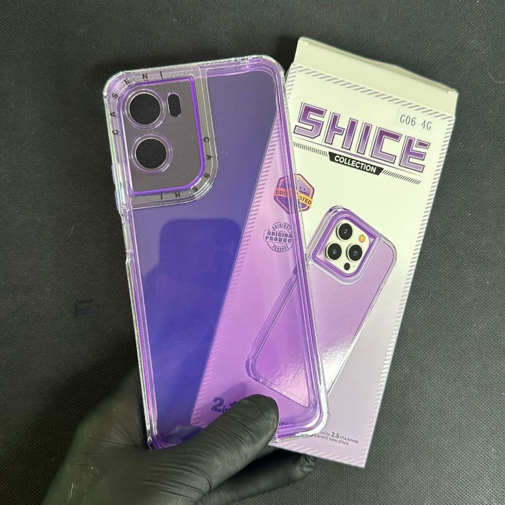 Kit Capa + Pelicula 3D ou só Capinha Space 3 PREMIUM Colorida Pra Motorola Moto G06  / G06 Power