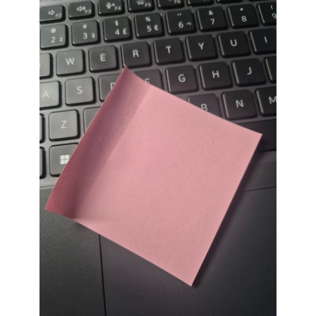 [Teste 1 grande, não compre ] Post it unitário rosa