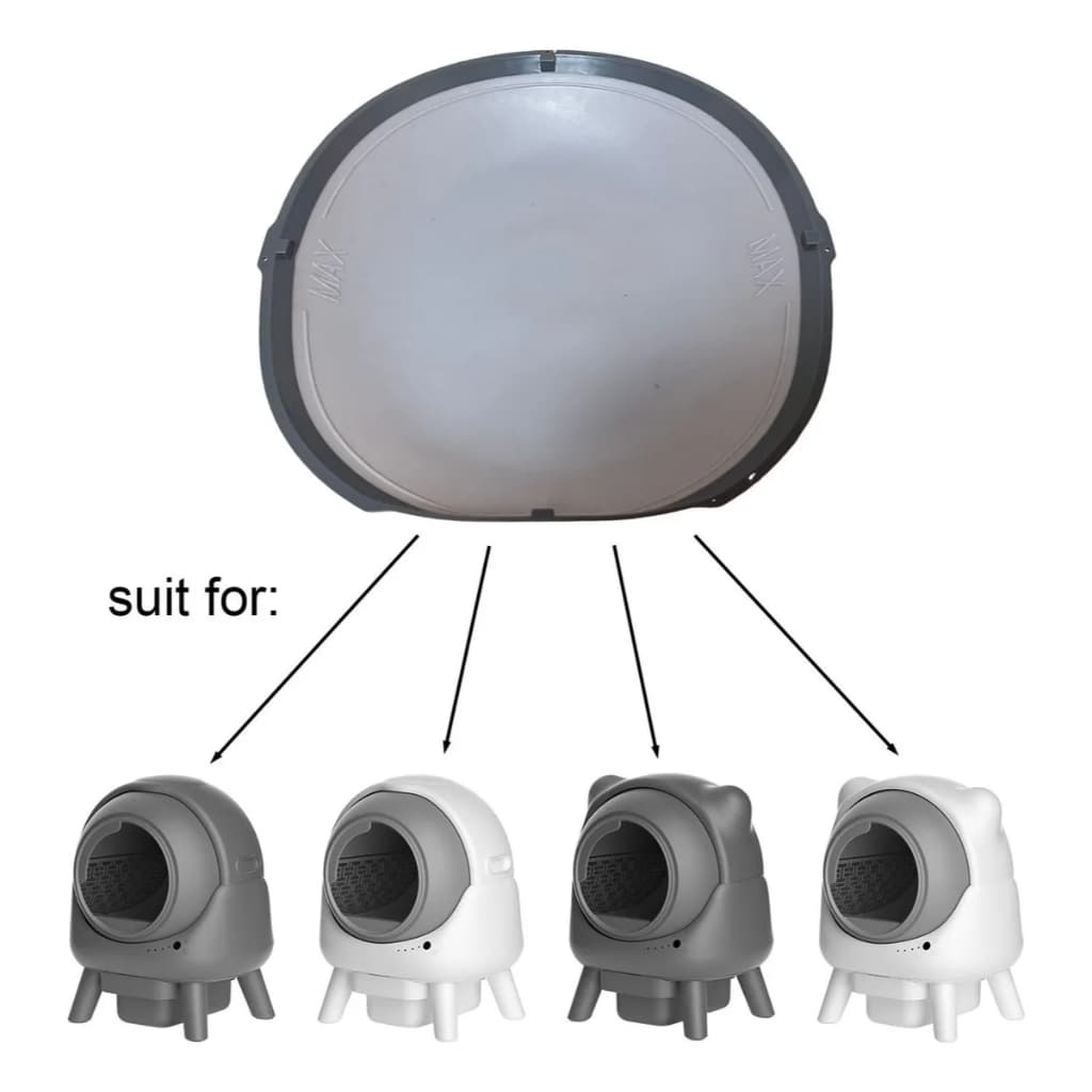 Bandeja sanitária com rodas AmiCura Cura X1 - Tapete de silicone