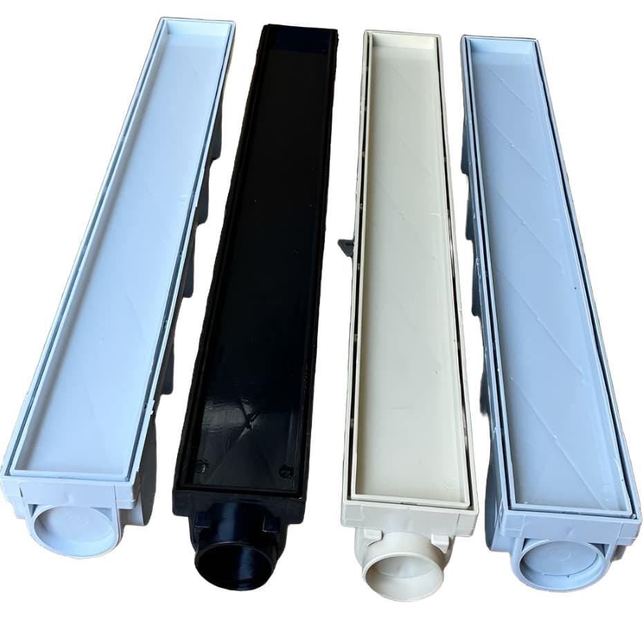 Ralo Modular Invisivel Medida 6x50 Sifonado Multiuso Com Caixa Coletora