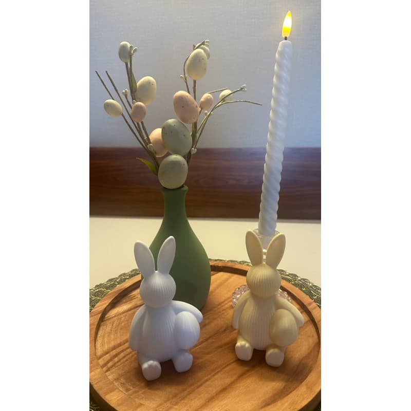Enfeite de Páscoa coelhinho decoração 12cm