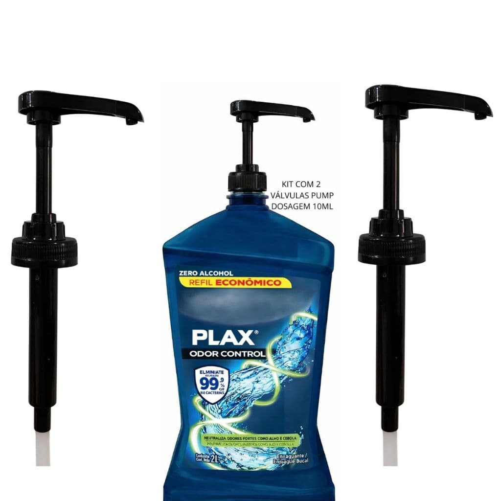 Válvula Pump Resistente P/ Enxaguante Bucal Colgate 2 Litros Vazão 10ml - Kit pronto p/ uso