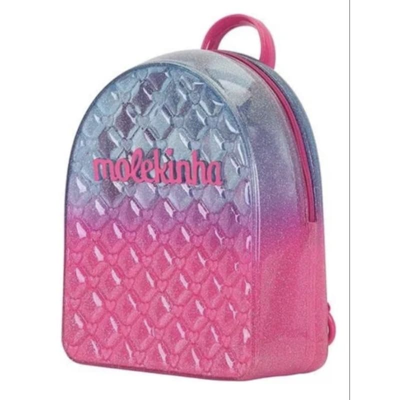 Bolsa Infantil Molekinha Pvc Fashion Cristal E Texturizado