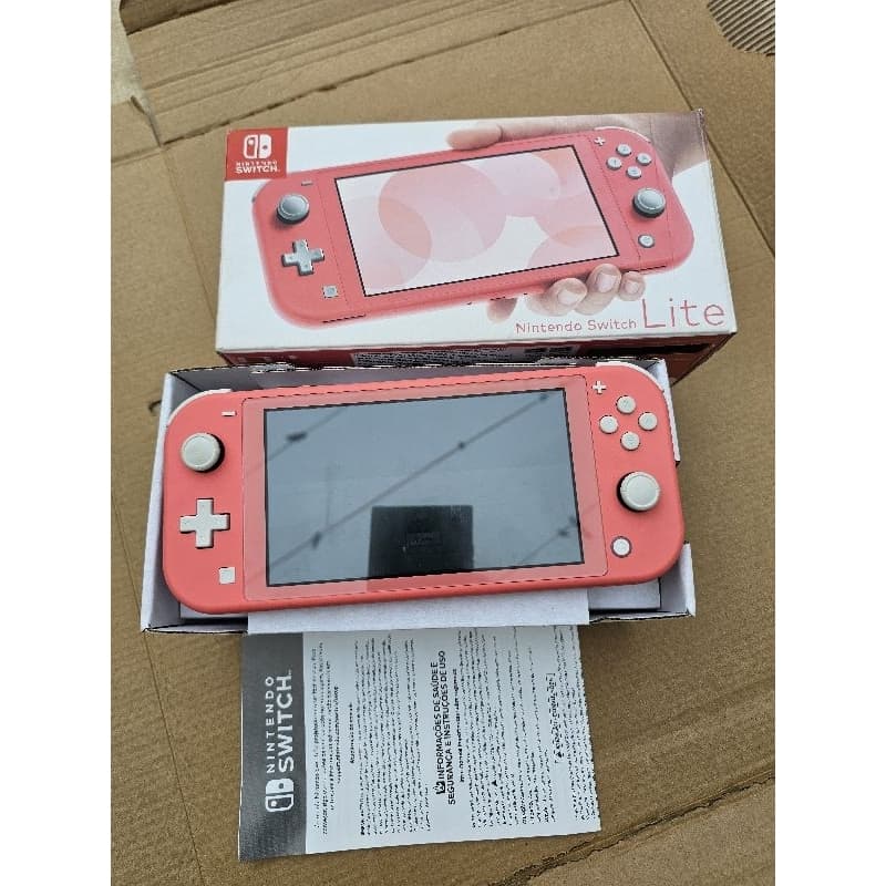 Nintendo switch lite rosa