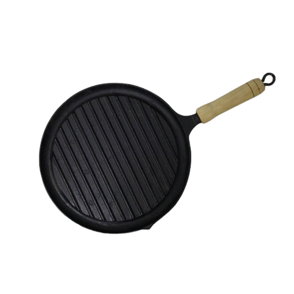 CHAPA REDONDA FRIZADA 25 CM FERRO FUNDIDO