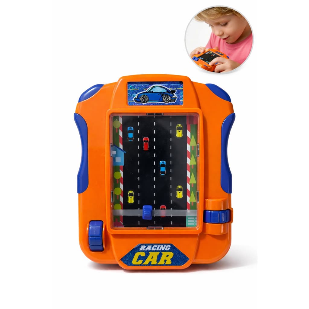 Brinquedos de menino menina Mini Jogo De Corrida Portátil Game Retrô sem pilhas Game Retro Educativo Desafio