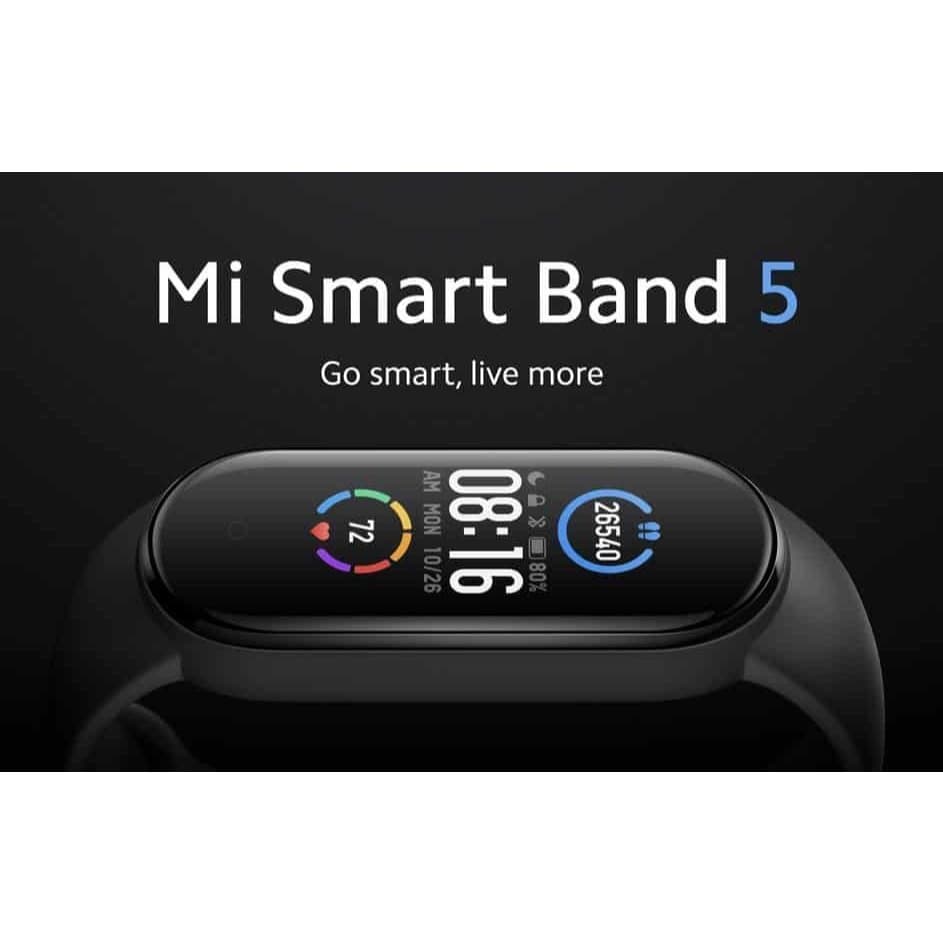 Smartband Band 5 primeira linha Lacrado Versão 2020 notifica e monitora sua saúde