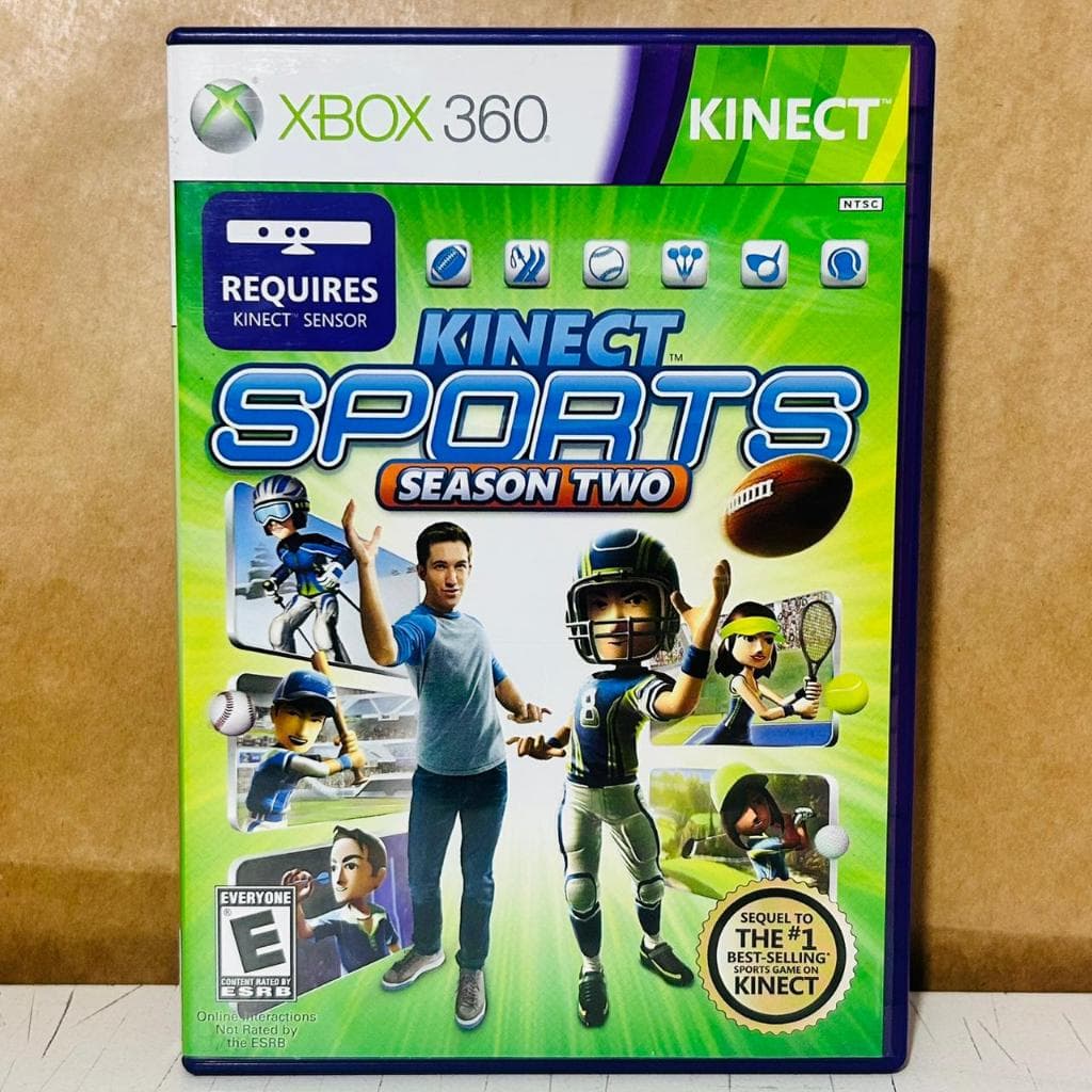 Kinect Sports Season Two Mídia Física Original Seminovo Xbox 360.