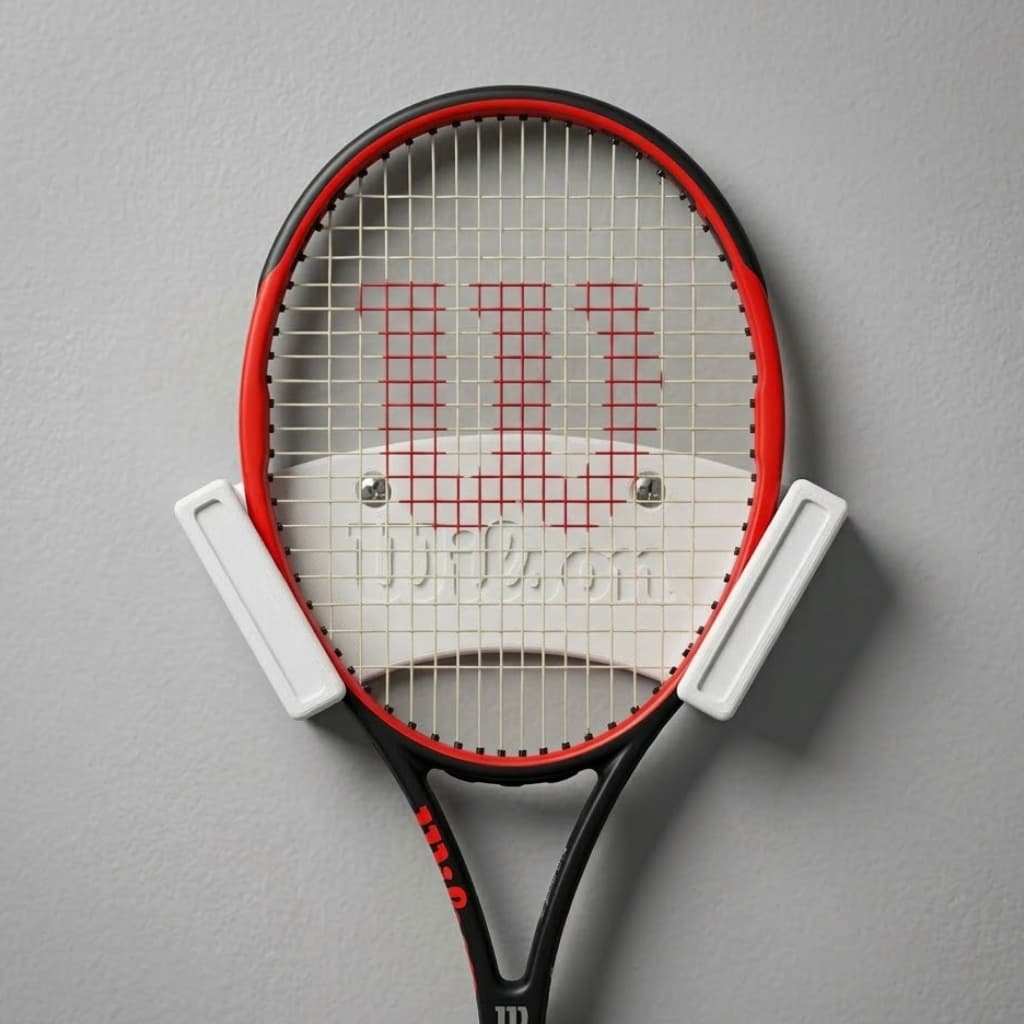 Suporte de Parede Raquete Tênis Beach Tennis Organizador