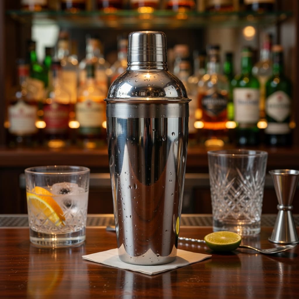 Coqueteleira Drinks Cobbler 500ml Inox Bebidas Quentes Frias