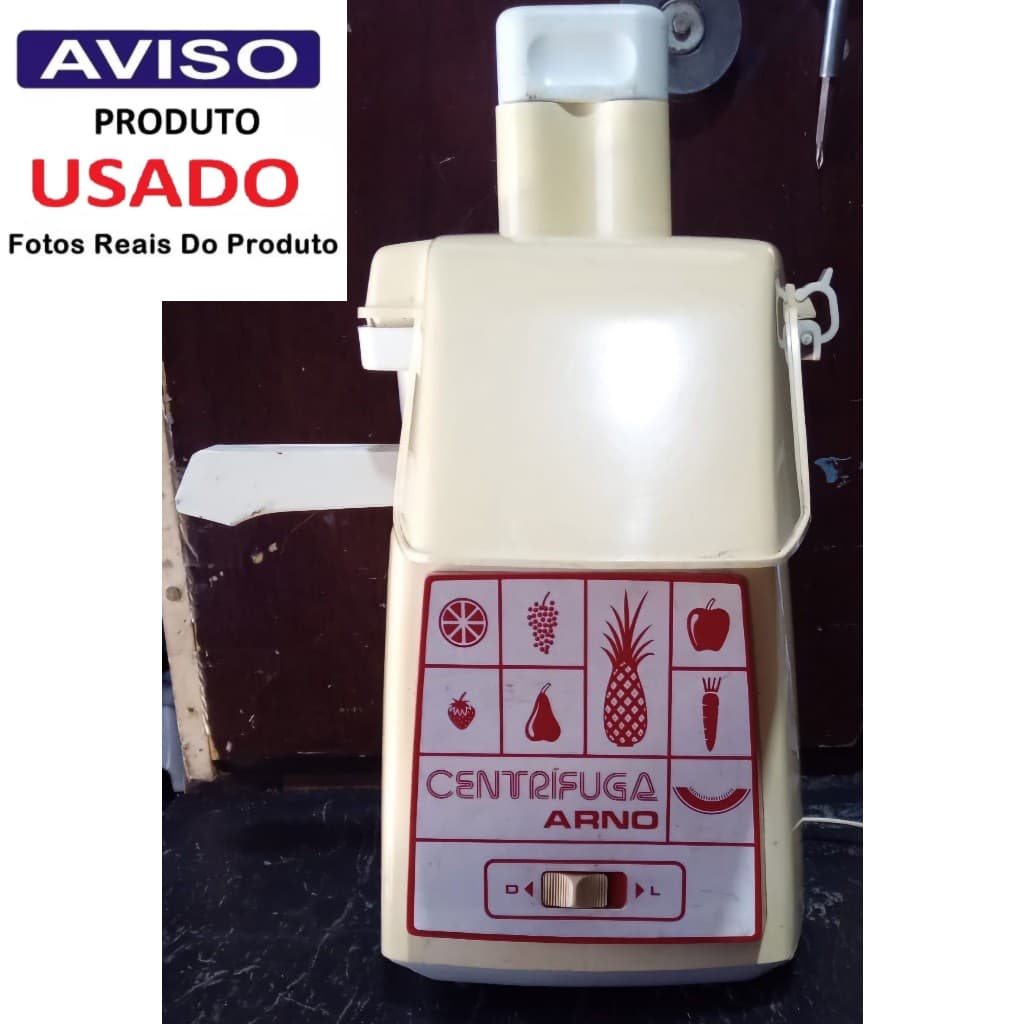 Centrífuga Arno Pro Antiga Anos 80, cor bege - USADO.