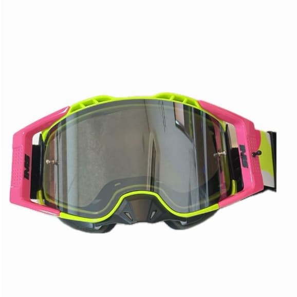 Óculos ims para motocross com pinos para tear-off
