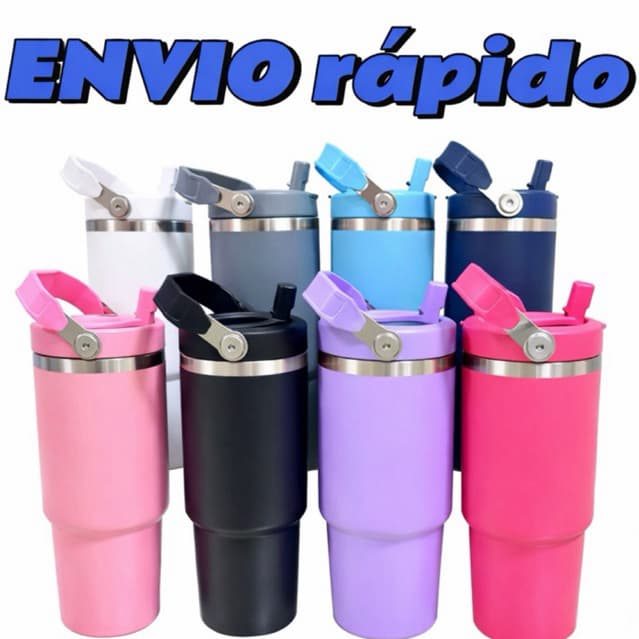 Garrafa Térmica 900ml Tumbler Flip com Canudo (1 bico) Moderna e Prática Para o Dia a Dia 2026