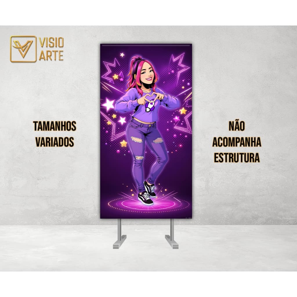 Painel vertical Face única  Katlen 01