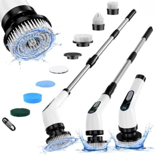 Escova Elétrica Limpeza 7 em 1 25W