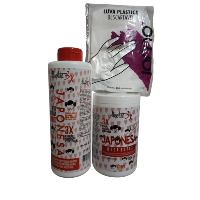 Escova Progressiva Japonesa 1 L Original Absoluta Kit Liso Extremo ENVIO IMEDIATO.